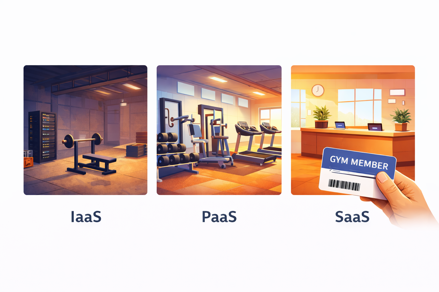 SaaS vs IaaS vs PaaS: The Clear Guide for Scaling Teams.